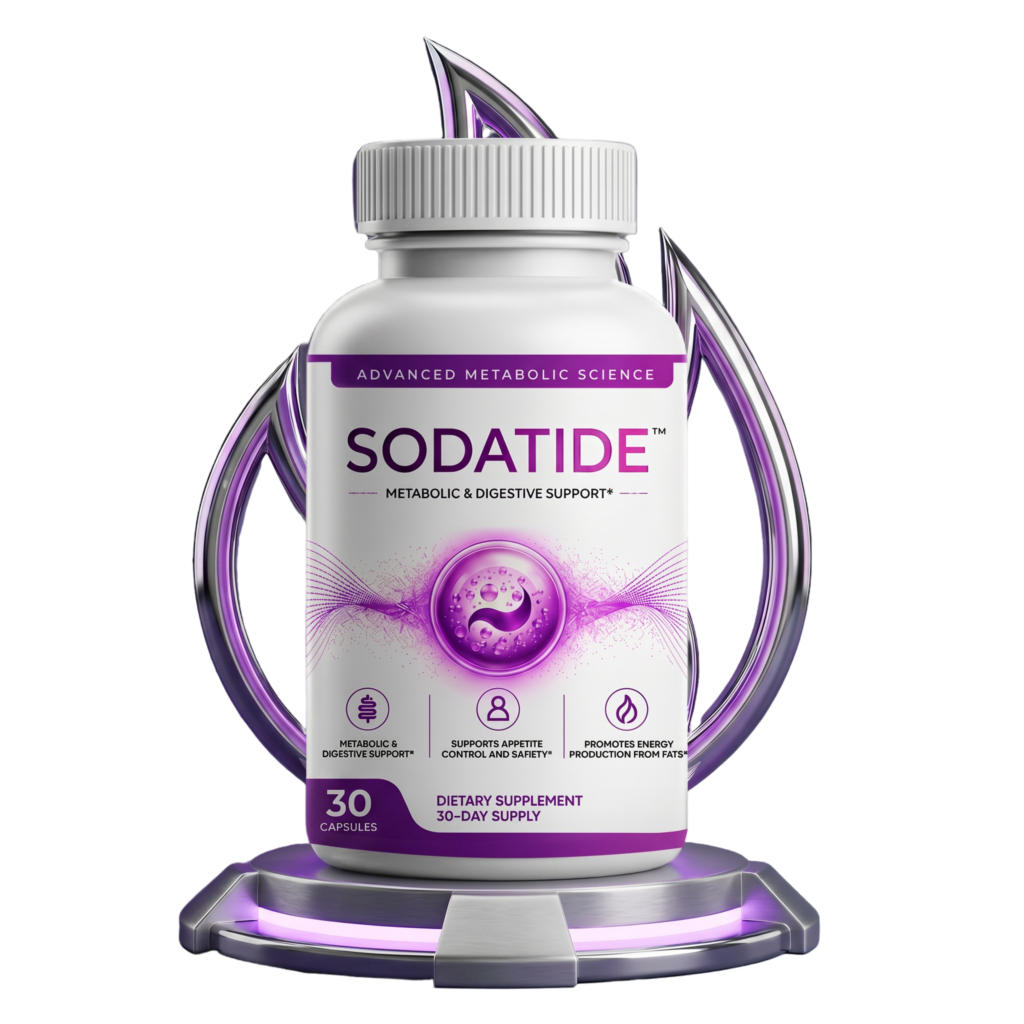 SodaTide reviews – supplement bottle and packaging